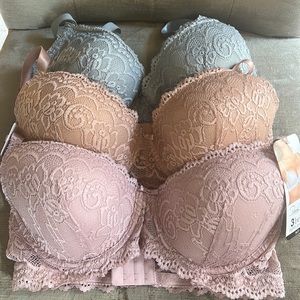 Rene Rofe’ bras Set of 3